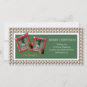 CHRISTMAS WISHES PHOTOCARD TEMPLATE