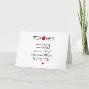 CHRISTMAS WISHES TO THE BEST TEACHER CARD