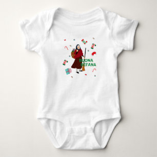 christmas Witch buona Befana Baby Bodysuit