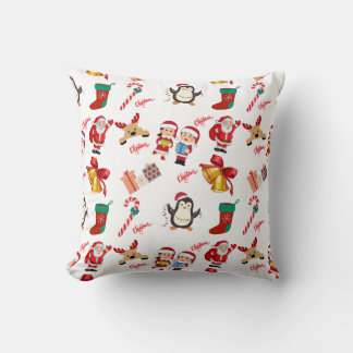 Christmas with added cute cushion