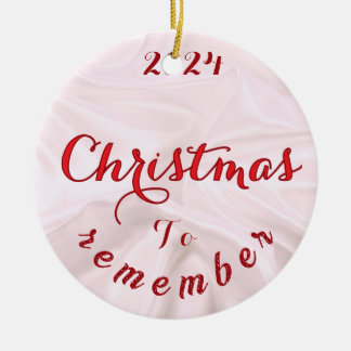 Christmas with family Ornament