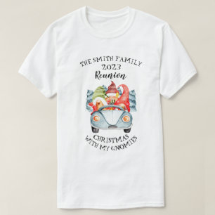 Christmas With My Gnomies Family Christmas Reunion T-Shirt
