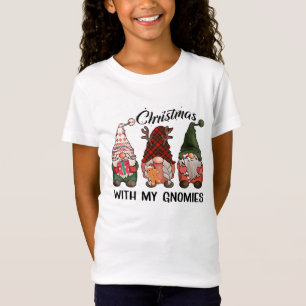 Christmas with my gnomies sublimation T-Shirt