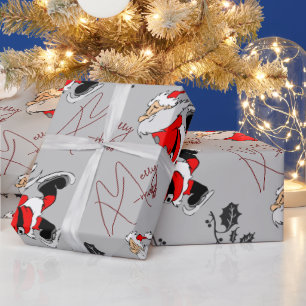Christmas with Santa Wrapping Paper