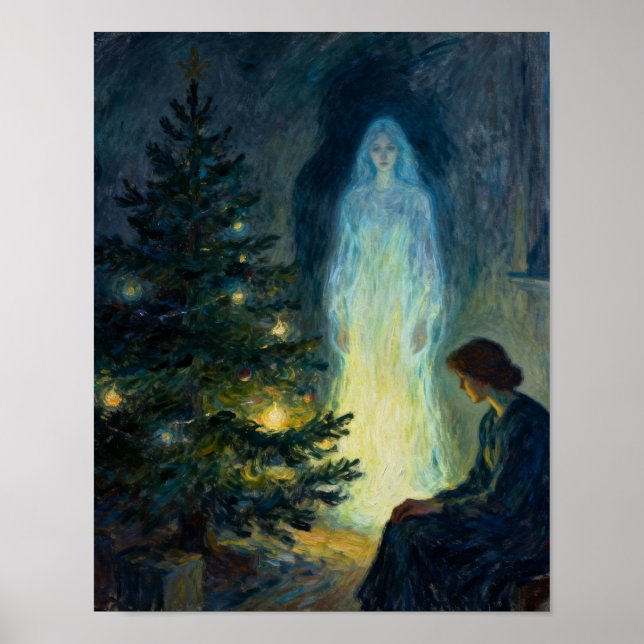Christmas With the Ghost of You Poster (Front)