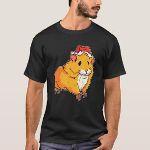 Christmas Women Christmas Boys Girls Hamster T-Shirt