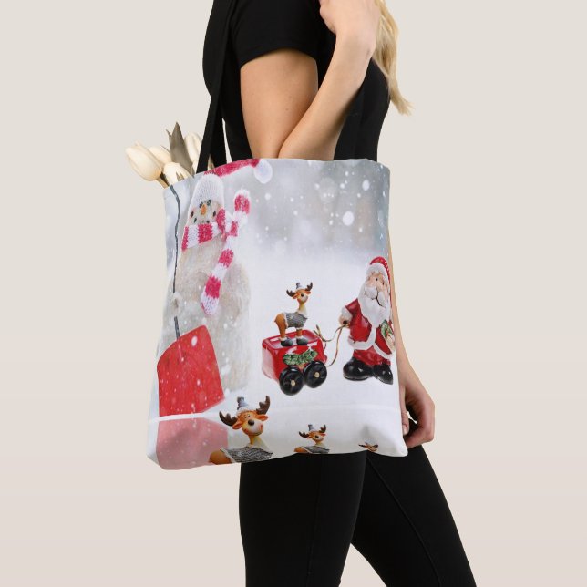 Christmas Women's Tote Bags (Close Up)
