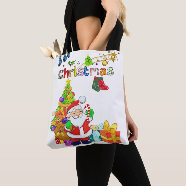 Christmas Women's Tote Bags (Close Up)