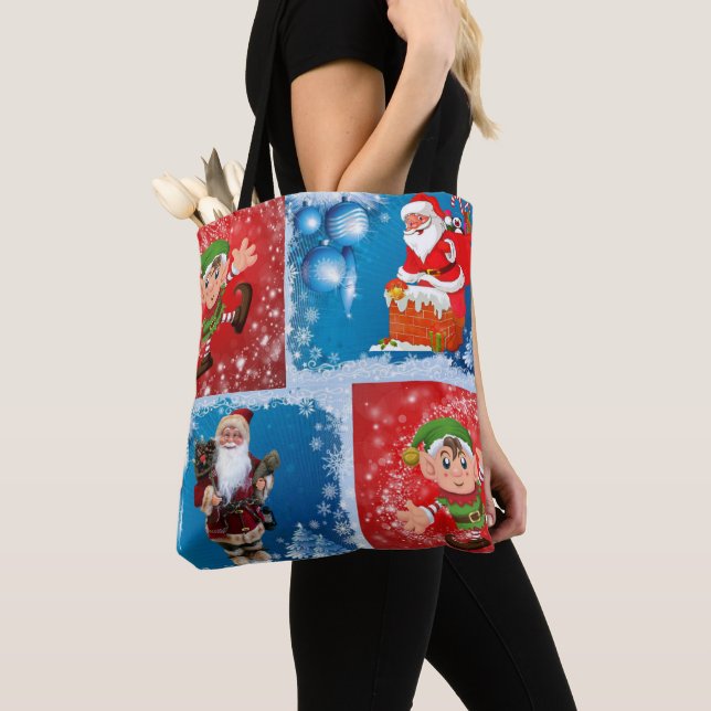 Christmas Women's Tote Bags (Close Up)