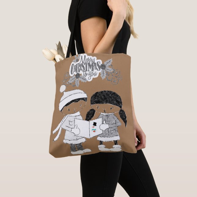 Christmas Women's Tote Bags (Close Up)