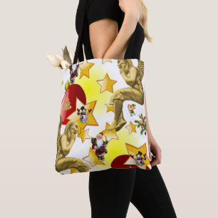 Christmas Women's Tote Bags, Angels Bag