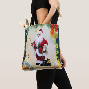 Christmas Women's Tote Bags, Santa