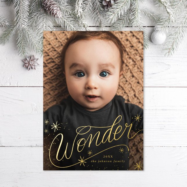 Christmas Wonder Hand-Lettering Photo (Creator Uploaded)