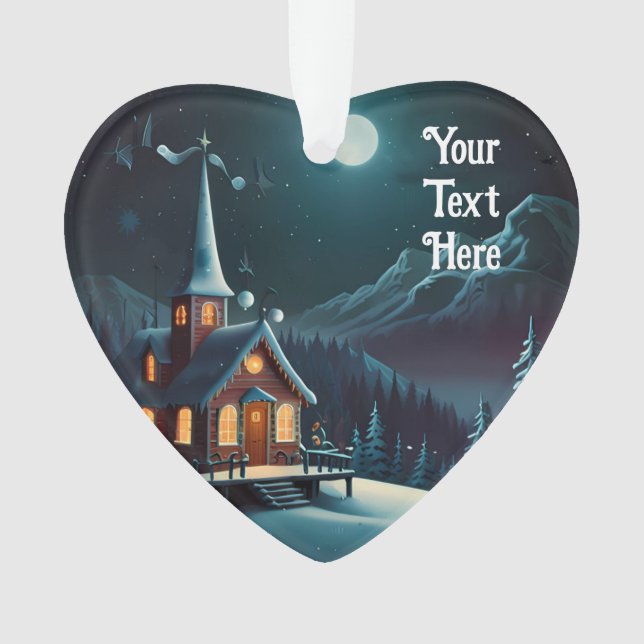 Christmas Wonderland Christmas Ornament (Front)