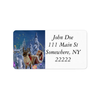 Christmas Wonderland Label