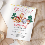 Christmas Woodland Forest Winter Birthday Invitation<br><div class="desc">Christmas Woodland Forest Winter Birthday Invitation.</div>