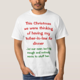 Christmas wordplay - mother-in-law T-Shirt