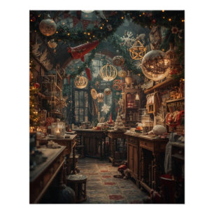 Christmas Workshop Poster