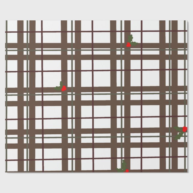 Christmas wrap wrapping paper (Flat)