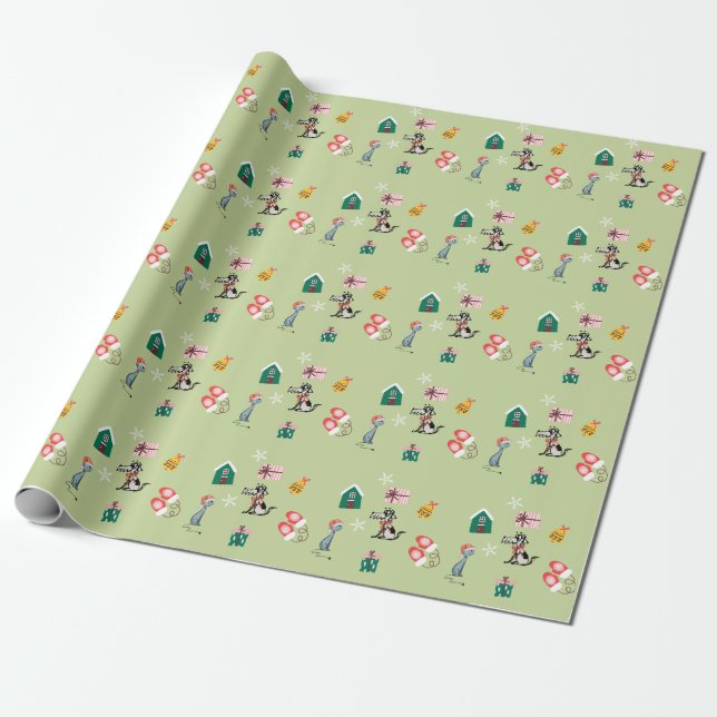 Christmas Wrapping Paper (Unrolled)