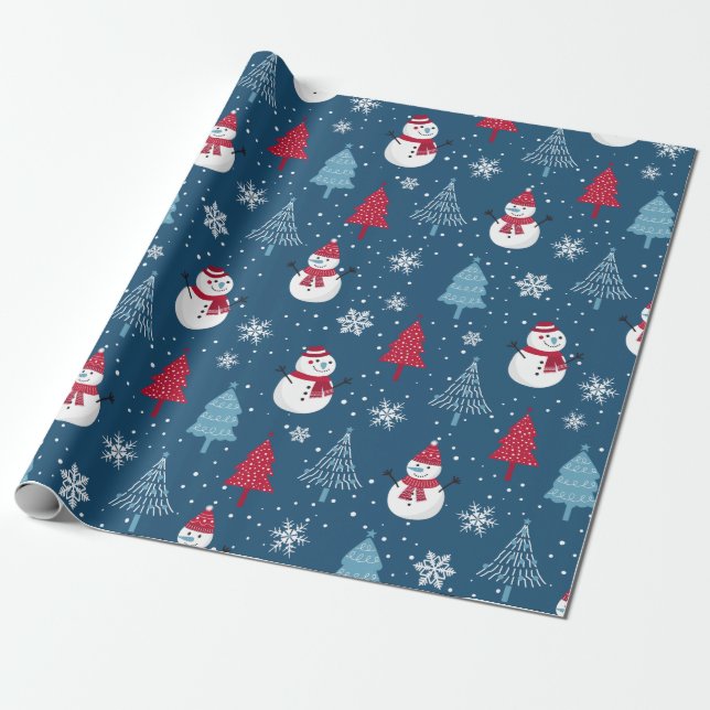Christmas Wrapping Paper (Unrolled)