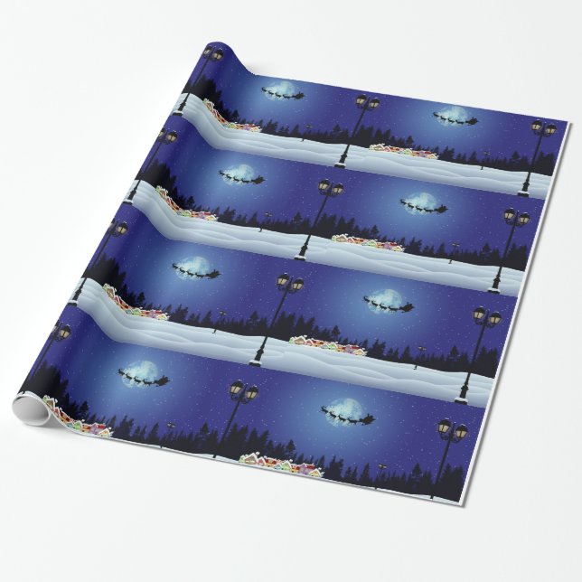 Christmas Wrapping Paper (Unrolled)