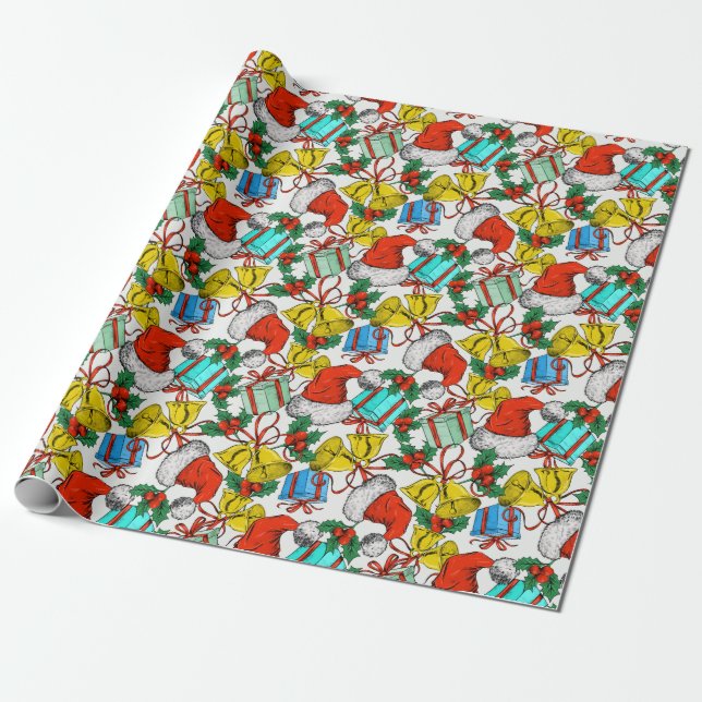 Christmas Wrapping Paper (Unrolled)