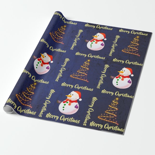 Christmas Wrapping Paper (Unrolled)