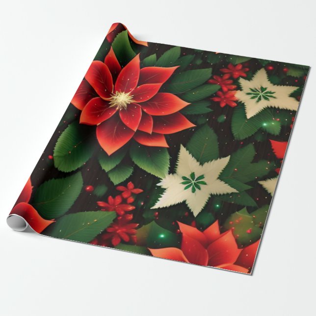 Christmas Wrapping Paper (Unrolled)