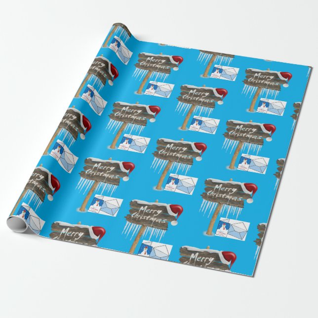 Christmas Wrapping Paper (Unrolled)
