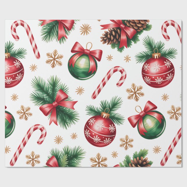 Christmas Wrapping Paper (Flat)