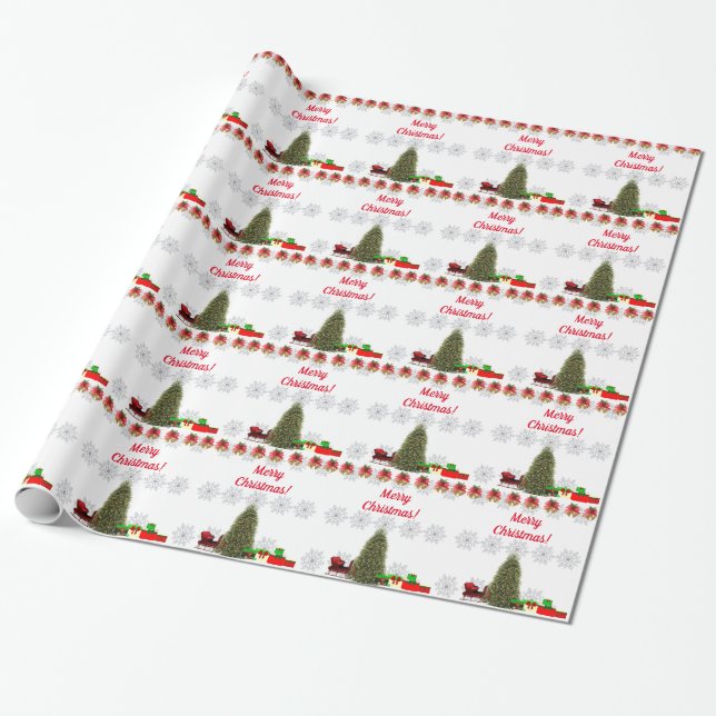 Christmas Wrapping Paper (Unrolled)