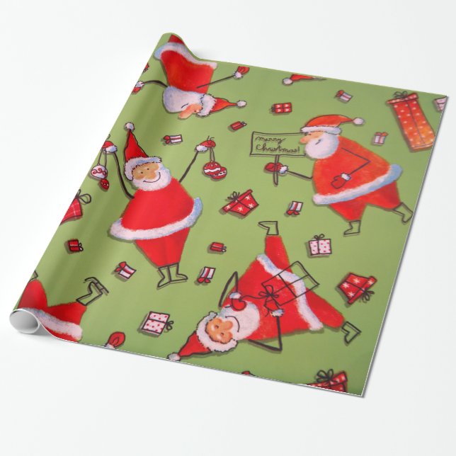 Christmas Wrapping Paper (Unrolled)