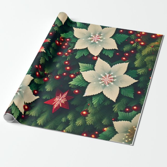 Christmas Wrapping Paper (Unrolled)