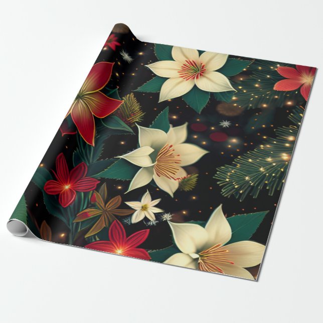 Christmas Wrapping Paper (Unrolled)