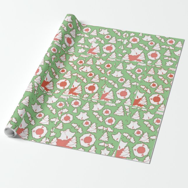 christmas wrapping paper (Unrolled)