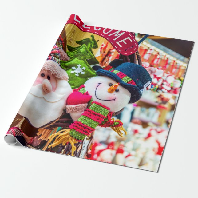 Christmas wrapping paper (Unrolled)