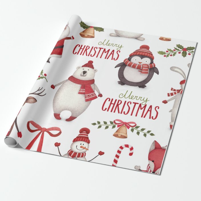 Christmas Wrapping Paper | Zazzle.co.nz