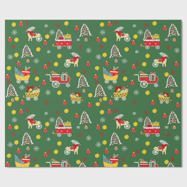 Christmas Wrapping Paper (Flat)