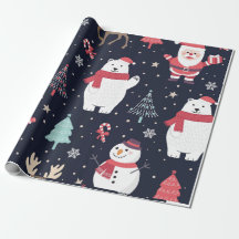 Christmas Wrapping paper (Holiday theme#2)