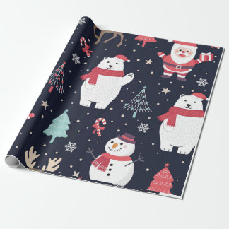 Christmas Wrapping paper (Holiday theme#2)
