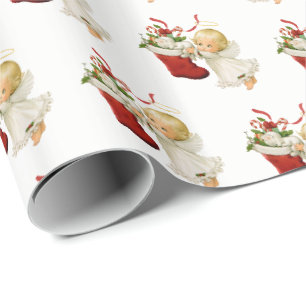 Christmas Wrapping Paper-Little Angel Paper