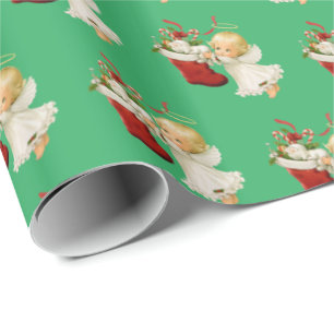 Christmas Wrapping Paper-Little Angel Paper