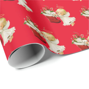 Christmas Wrapping Paper-Little Angel Paper