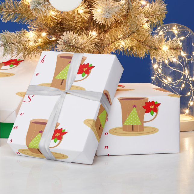 Christmas Wrapping Paper Mug (Holidays)