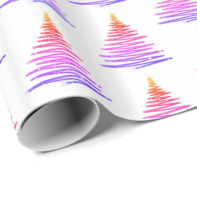 Christmas Wrapping Paper-Oh Christmas Tree Paper (Roll Corner)