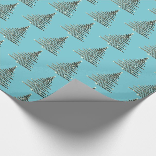 Christmas Wrapping Paper-Oh Christmas Tree Paper (Corner)