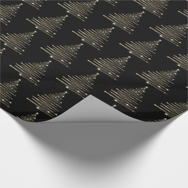 Christmas Wrapping Paper-Oh Christmas Tree Wrapping Paper (Corner)