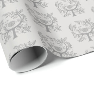 Christmas Wrapping Paper-Partridge In Pear Tree Paper