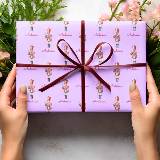 Christmas Wrapping Paper Personalised Nutcracker  (Creator Uploaded)